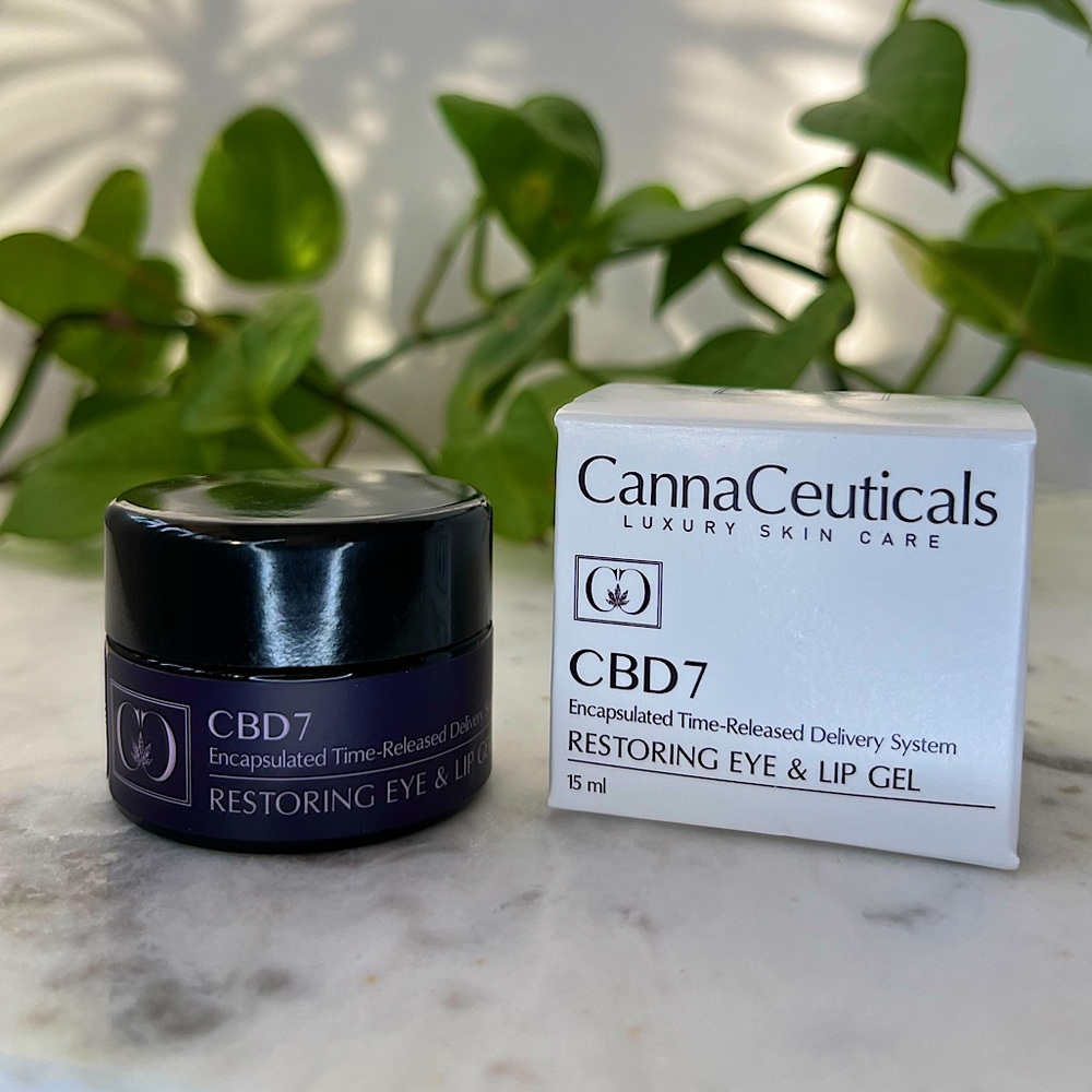 Restoring Eye & Lip Gel Stem Cells Antioxidant Hemp CBD CannaCeuticals